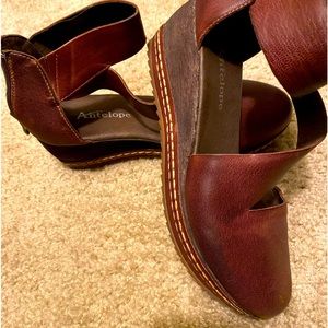 I only wore once. They look great with skirts shorts or jeans. One pair only 7.5